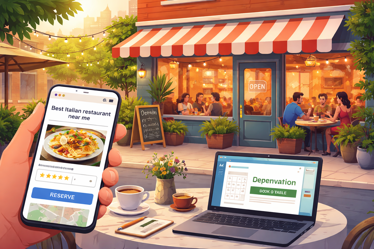 How Restaurants Increase Reservations Through Search 